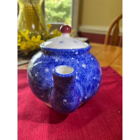 Frosty The Snowman Teapot,Studio Nova Snowman Teapot,Large Ceramic Christmas Tea - Picture 11 of 11